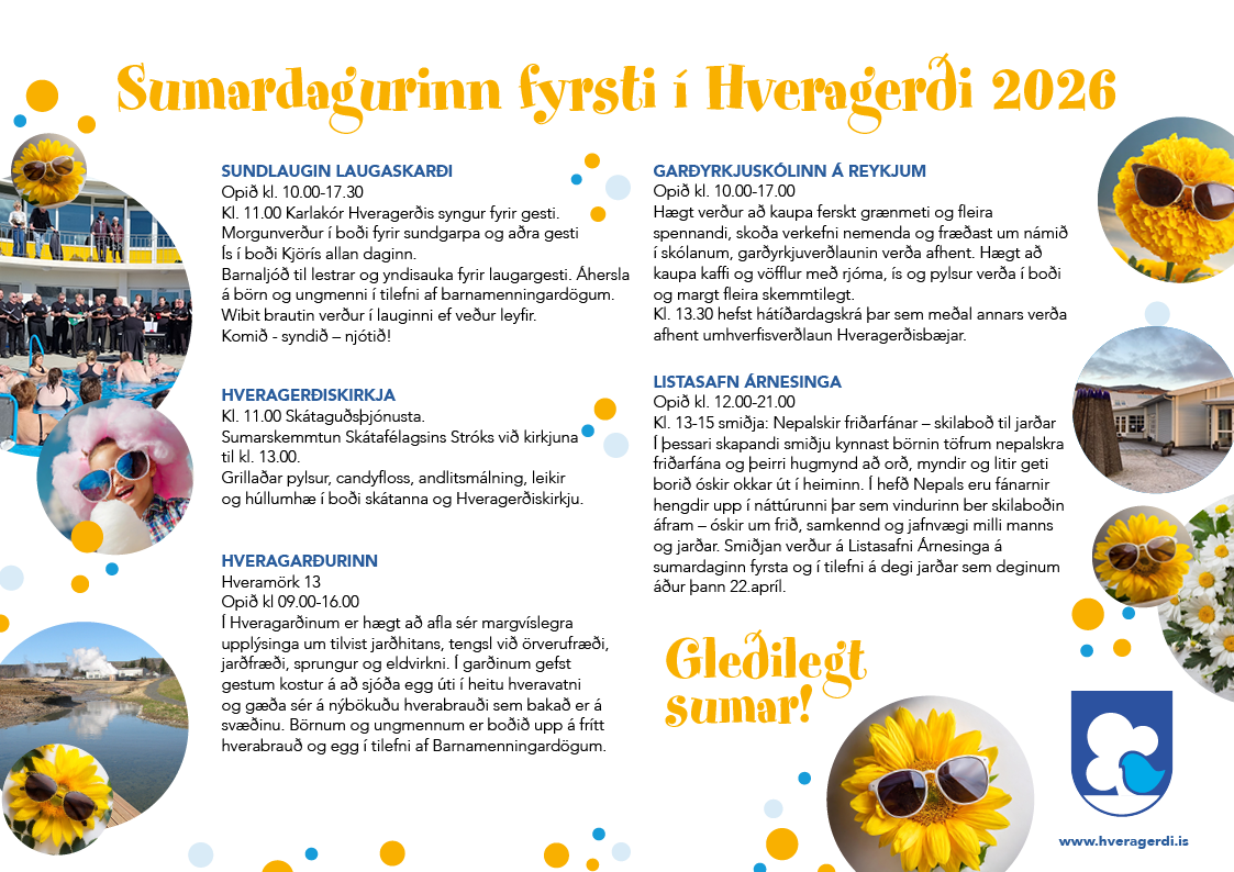 Sumardagurinn fyrsti 2026